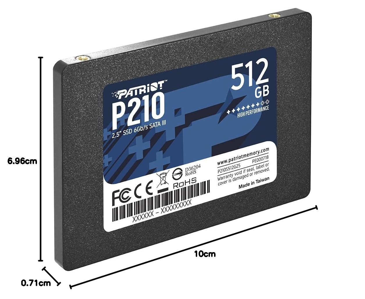 内蔵型SSD PATRIOT SSD 500GB Amazon.com: Patriot P410 500GB Internal SSD - NVMe PCIe Gen 4x4